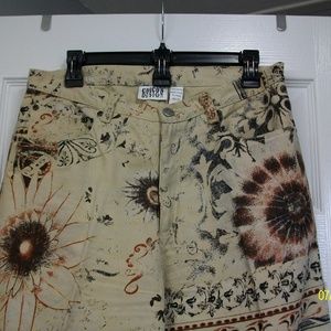 Chico's fringed hem crop pant size 1.5/10